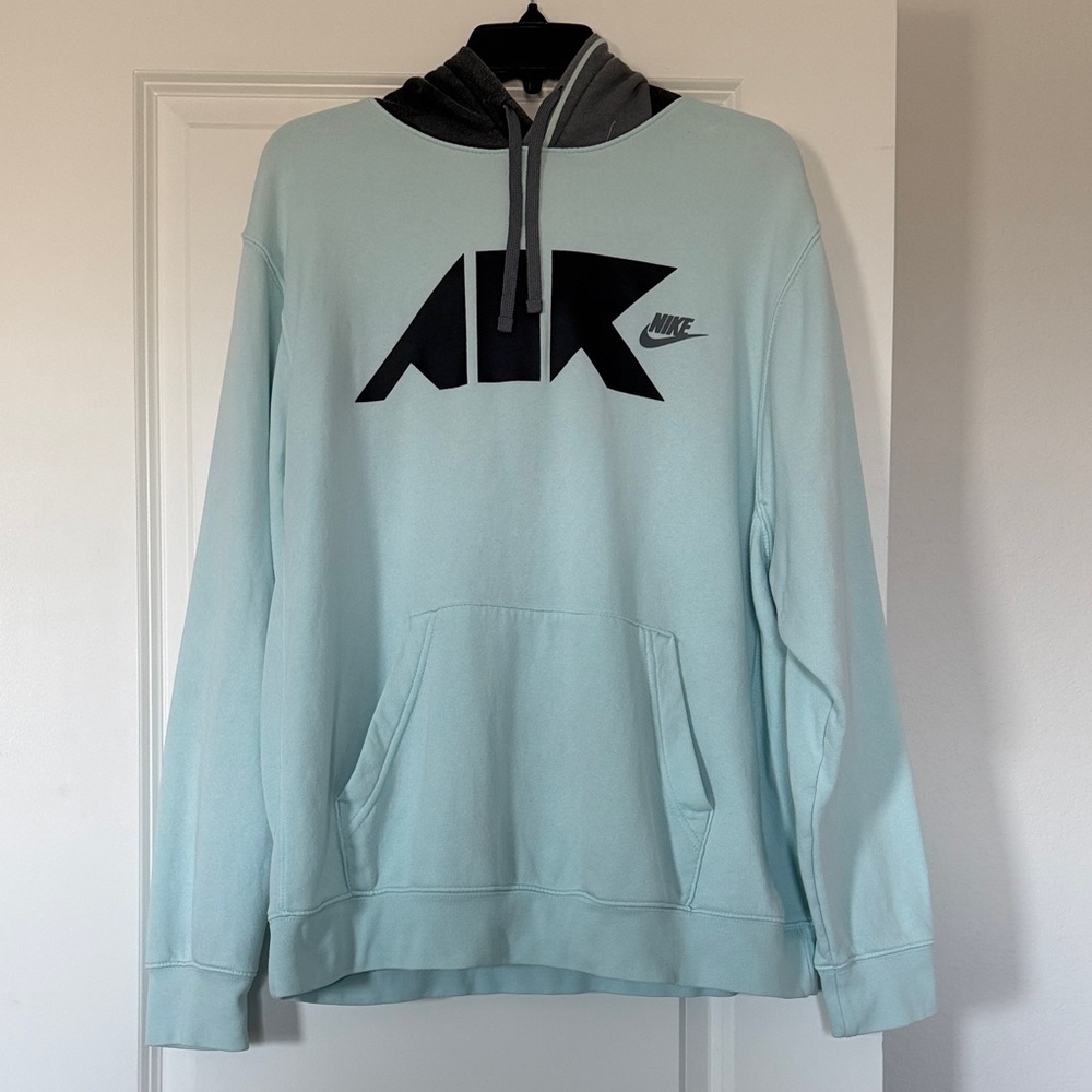 Nike Men’s Light Mint AIR Pullover Hoodie
